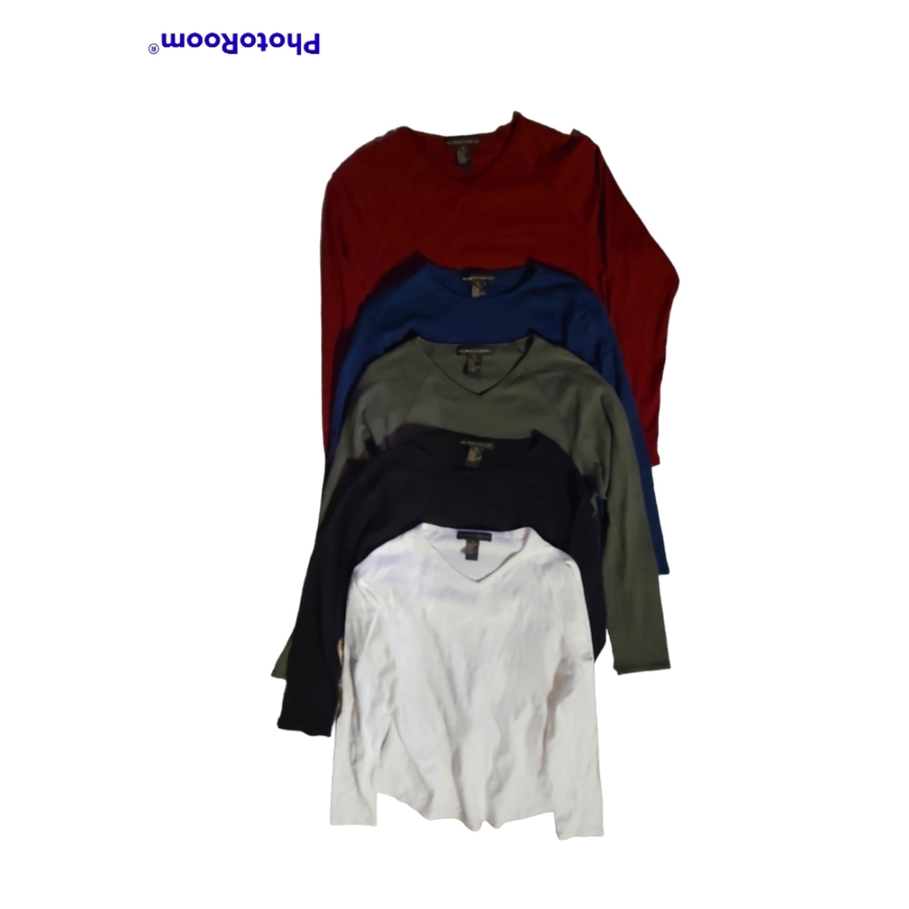 Woman's long sleeve shirts lot of 5